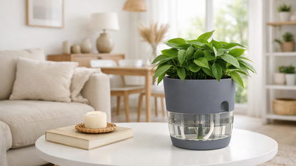Pot auto-arrosant pour plantes d’intérieur